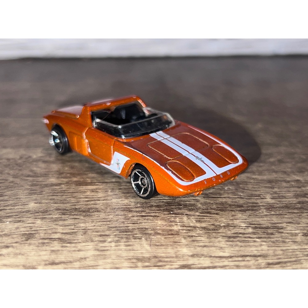 2009 Hot Wheels '62 Ford Mustang Concept Metallic Orange Loose Die Cast EUC